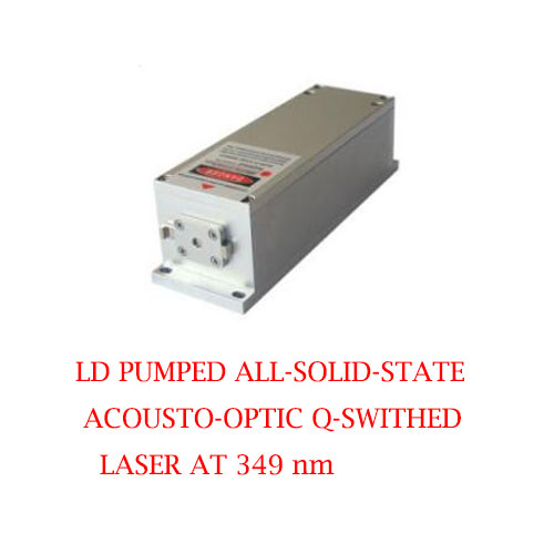 High Peak Power 349nm Actively Q-switched UV Laser 1~8μJ/ 1~15mW